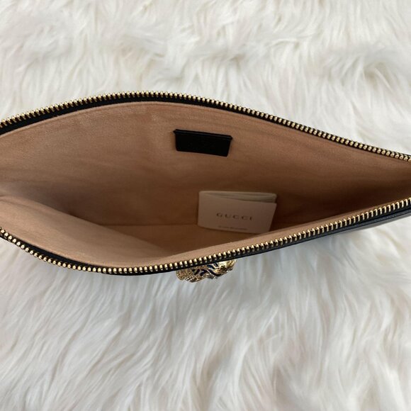 Gucci Rajah Black Clutch - Picture 4 of 9
